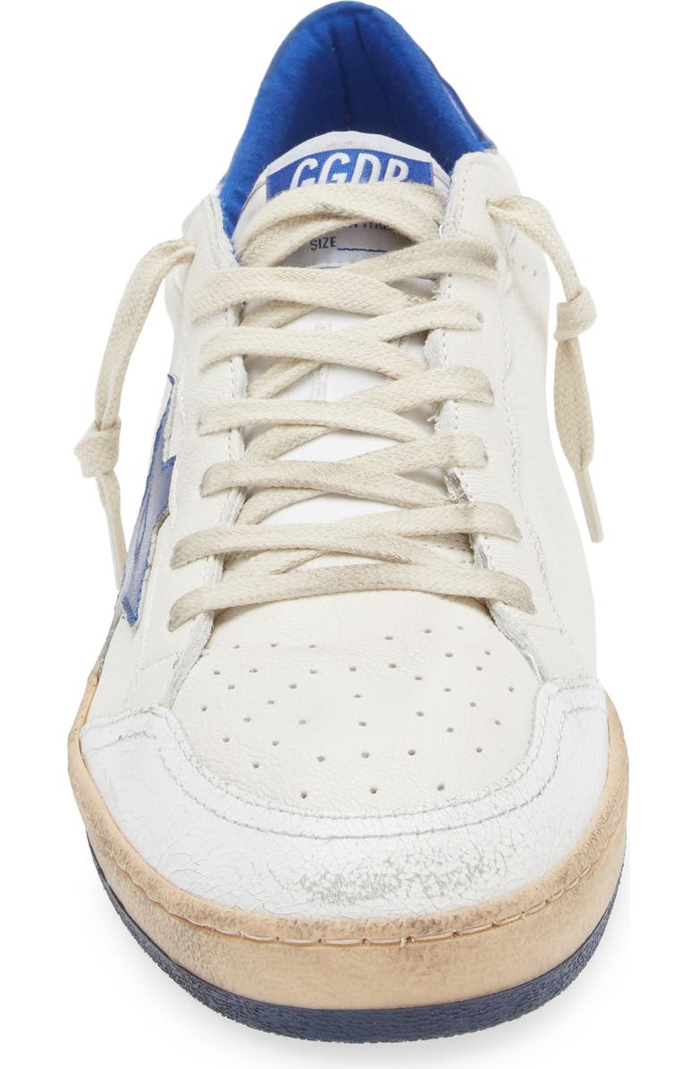 Golden Goose Ball Star Low Top Sneaker, Alternate, color, White/ Bluette