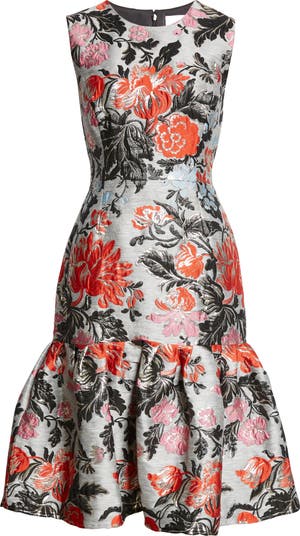 Carolina Herrera New York hot Sleeveless Printed Dress 4