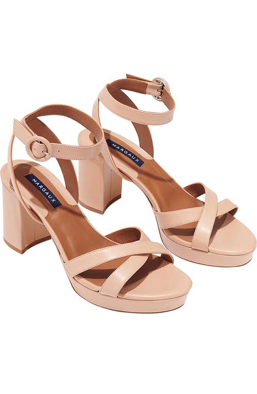 Margaux The Platform Sandals In Pink