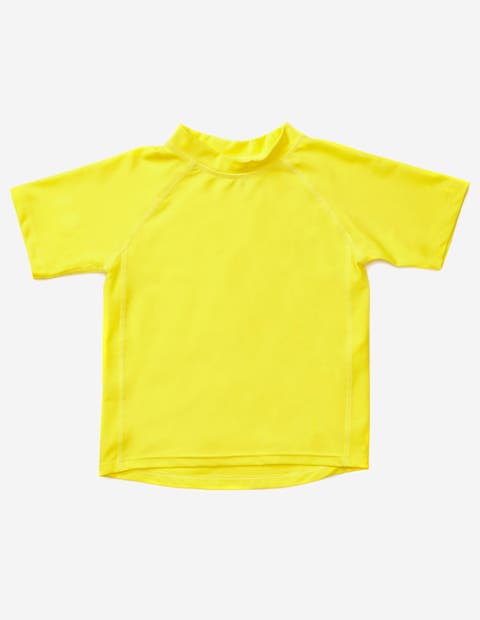 Kids Short Sleeve Rash Guard, UPF 50+ Swim Shirt