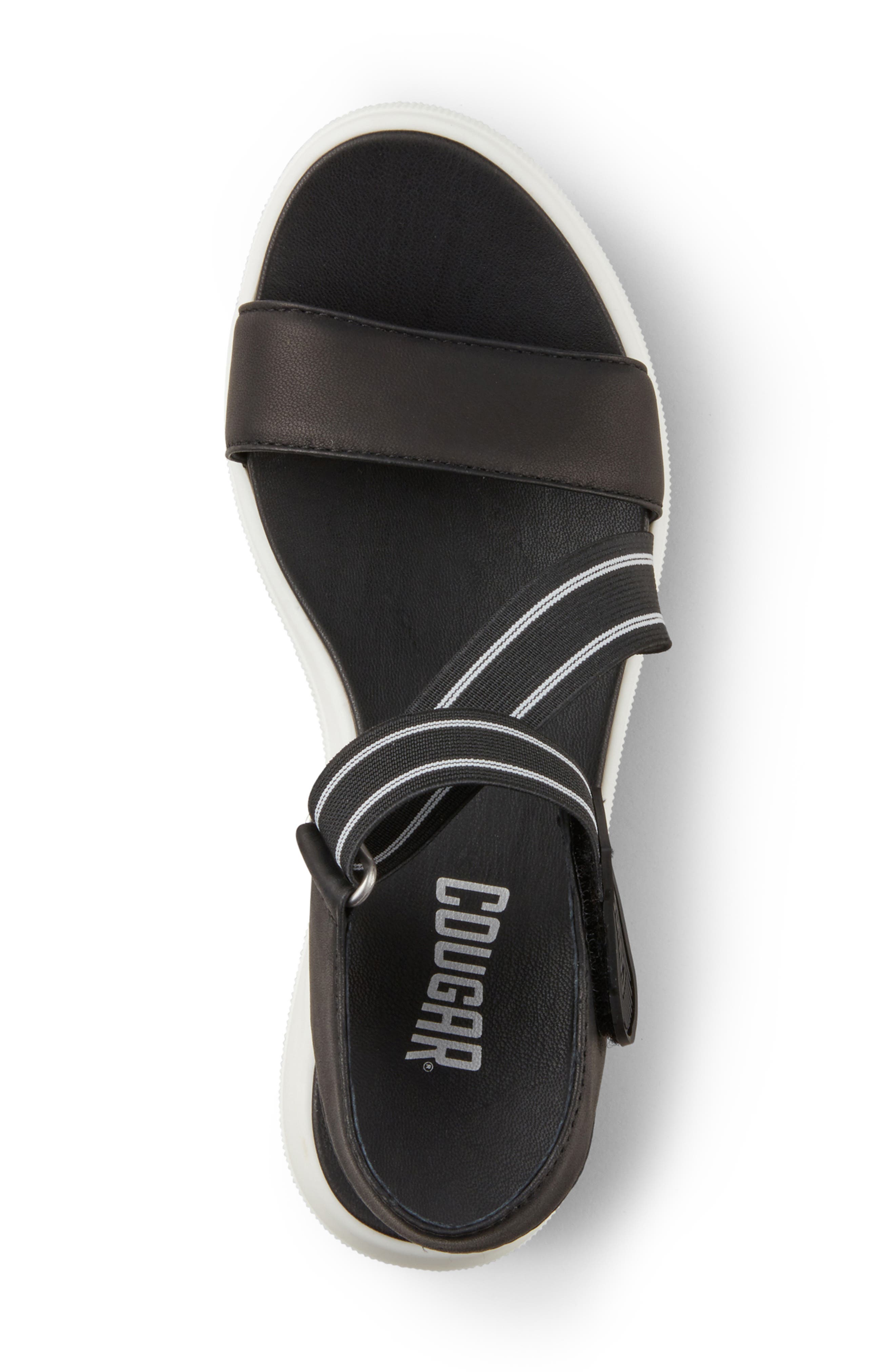 Cougar Hibiscus Wedge Sandal, Alternate, color, 