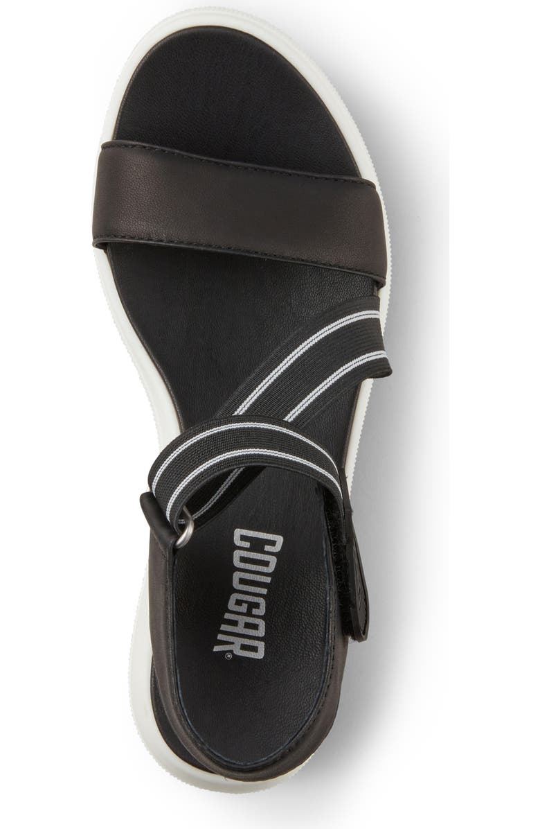 Cougar Hibiscus Wedge Sandal, Alternate, color,