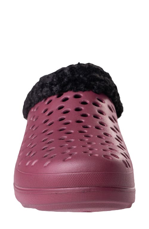 REVITALIGN REVITALIGN FUSION VITALITY FAUX FUR LINED CLOG