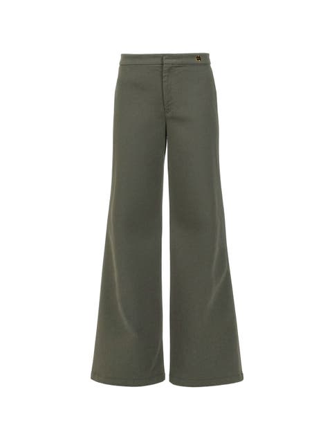 Jane High waist flare pant jeans twill