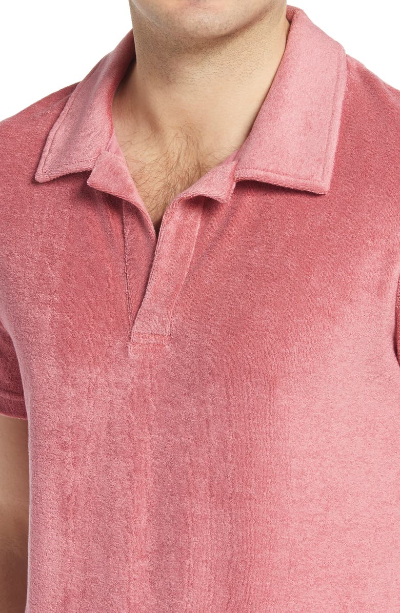 PRINCE & BOND Riviera Terry Polo, Alternate, color, 