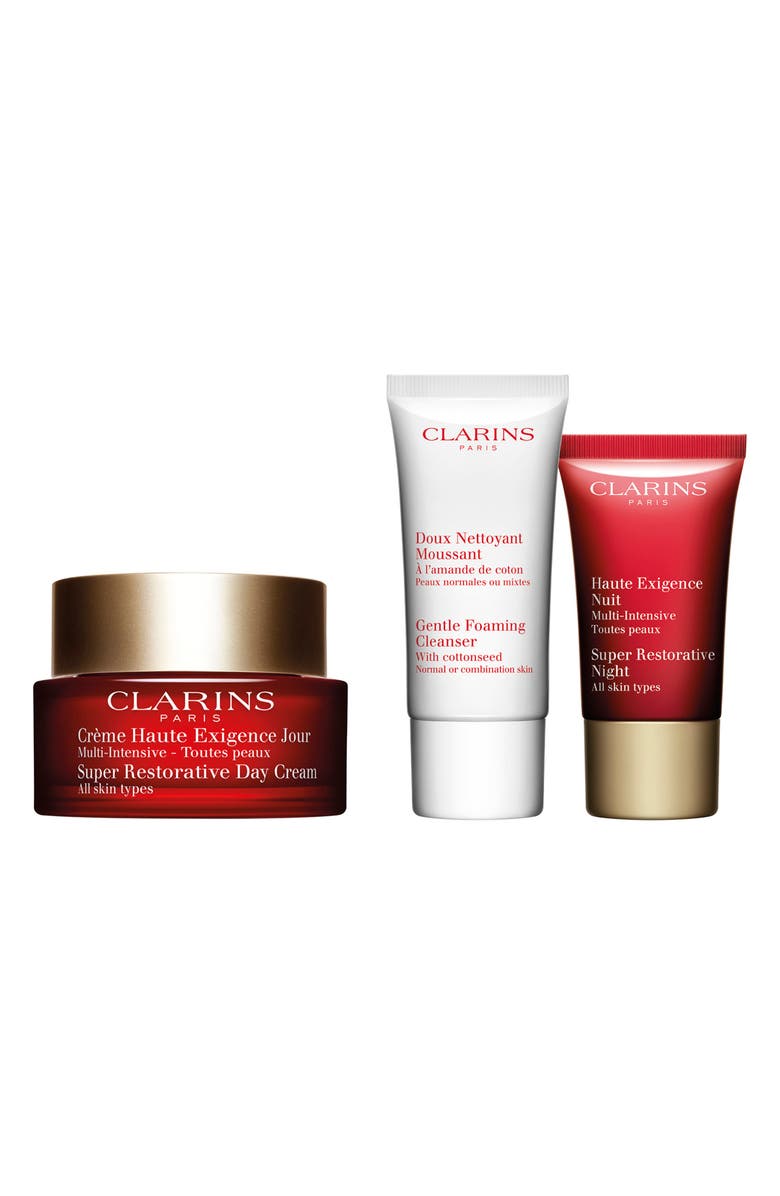 Clarins Super Restorative Starter Set, Main, color, 