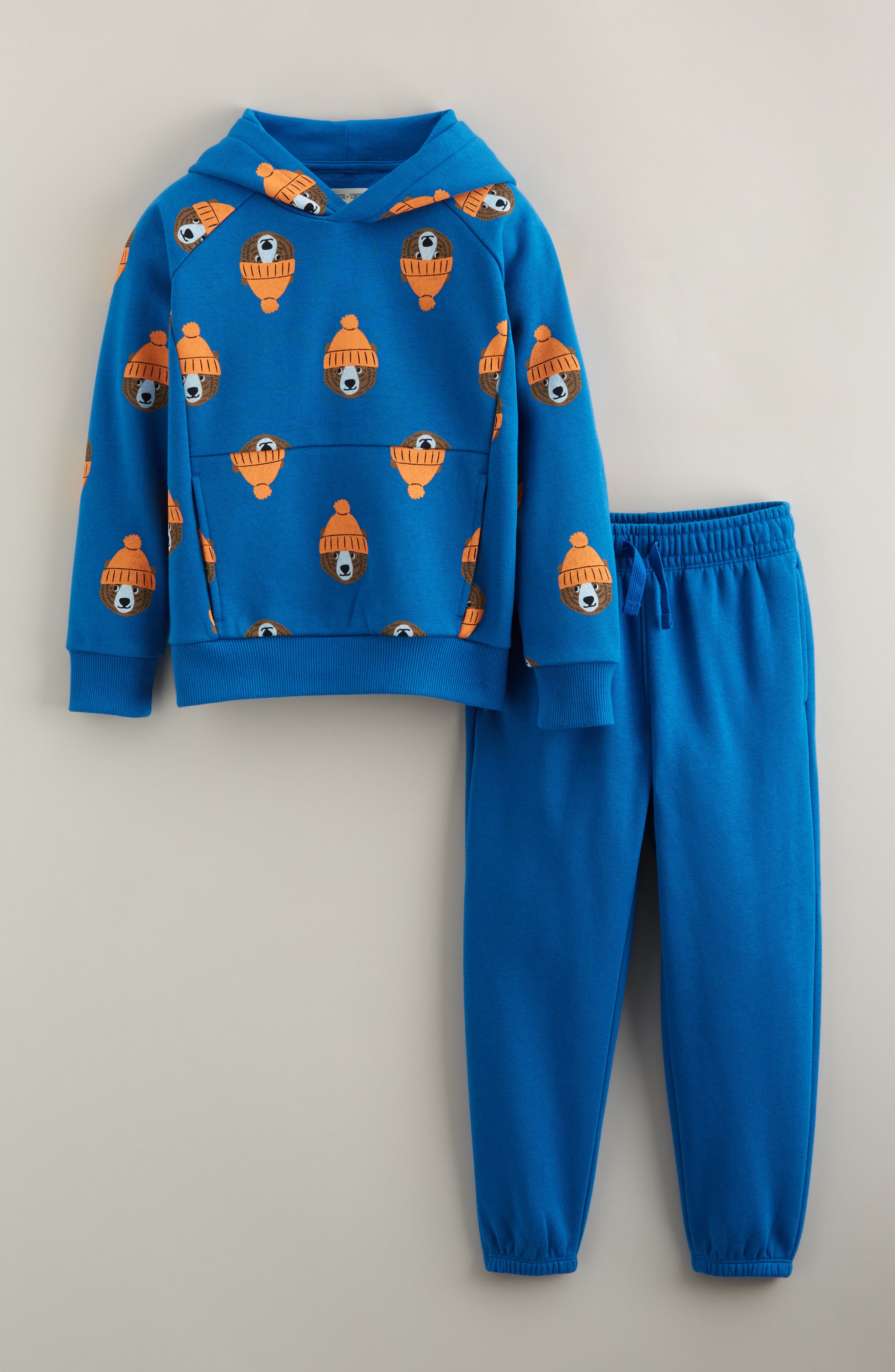Tucker + Tate Kids' Print Hoodie & Joggers Set In Blue
