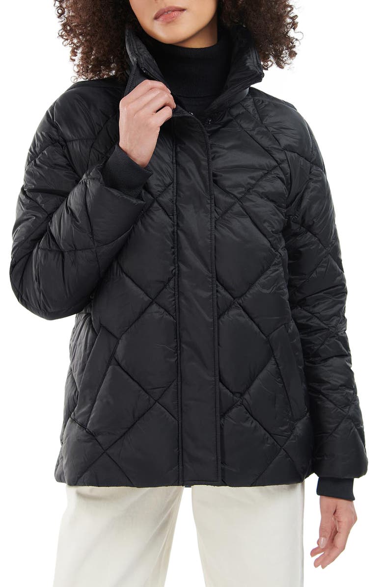 Barbour Hoxa Quilted Puffer Jacket, Main, color, 