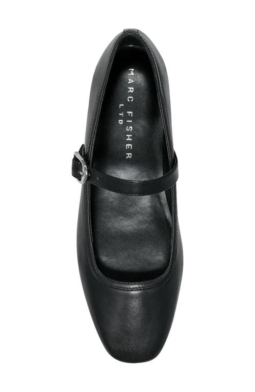 Marc Fisher Ltd Garissa Mary Jane Flat In Black