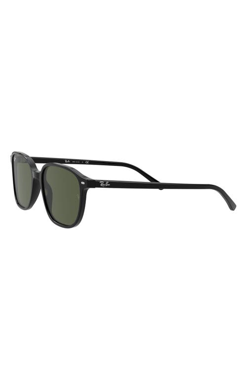 Ray Ban Ray-ban 53mm Square Sunglasses In Black/green
