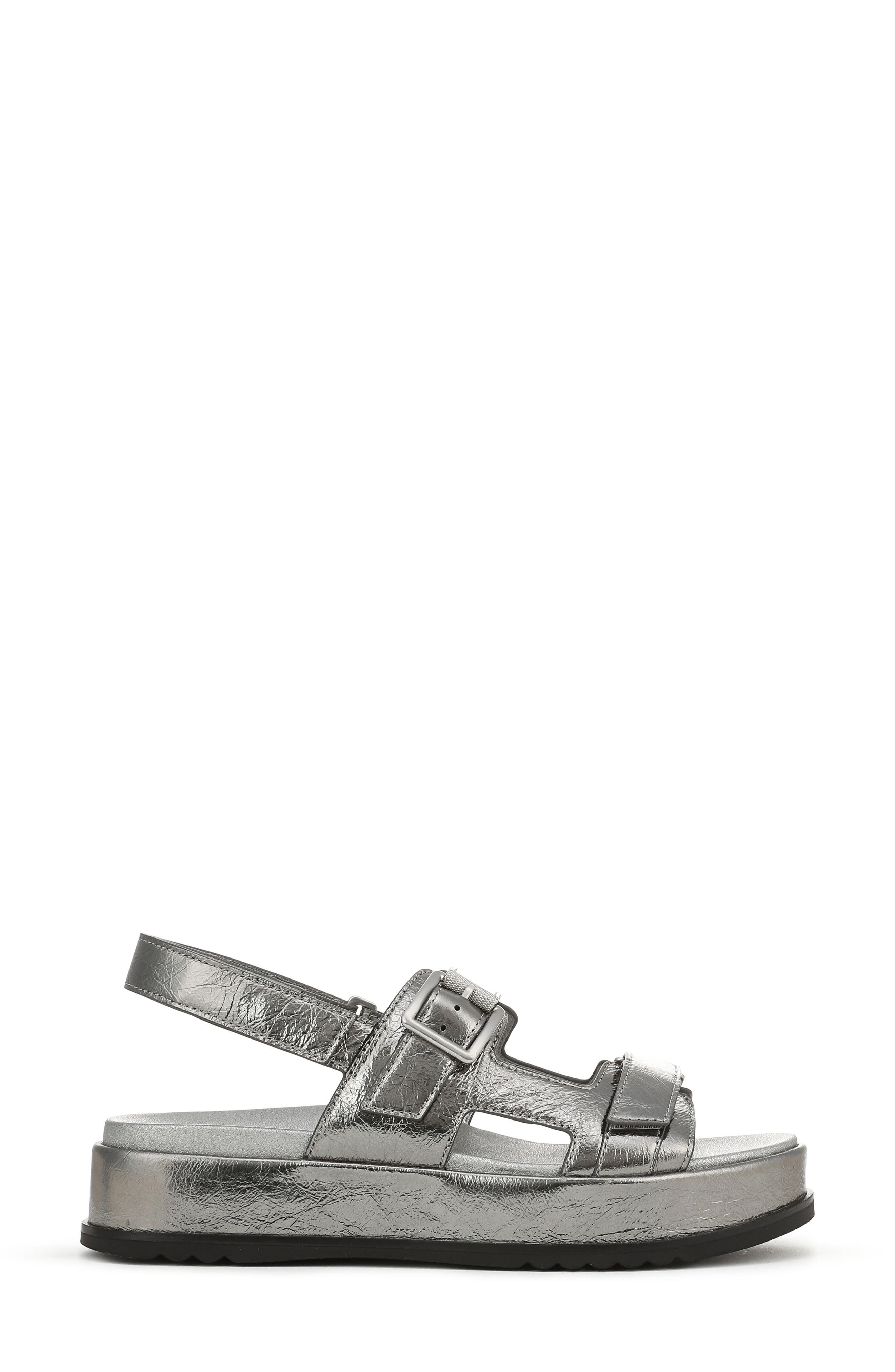 Naturalizer Ziva Slingback Sandal, Alternate, color, Pewter