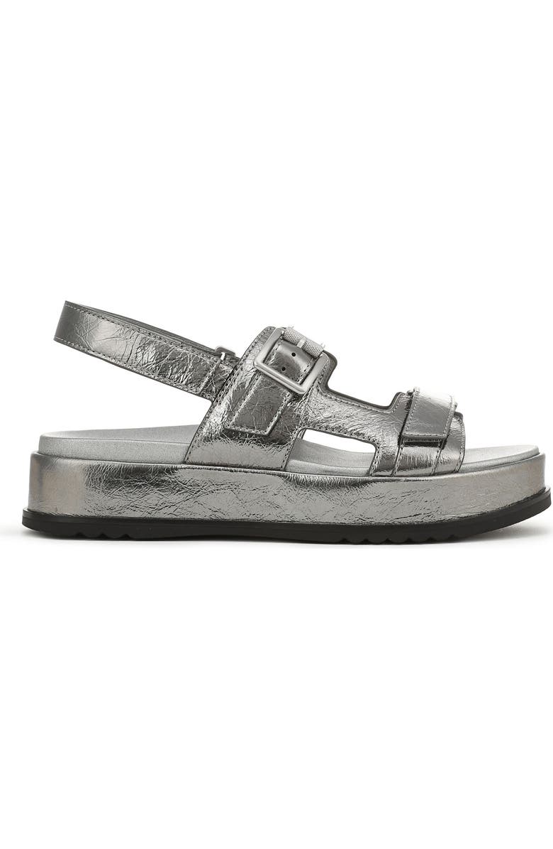 Naturalizer Ziva Slingback Sandal, Alternate, color, Pewter
