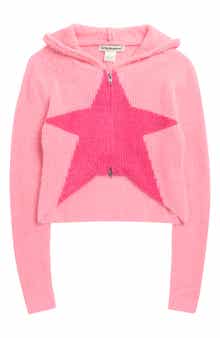 Kids' Zip-Up Graphic Sweater Hoodie