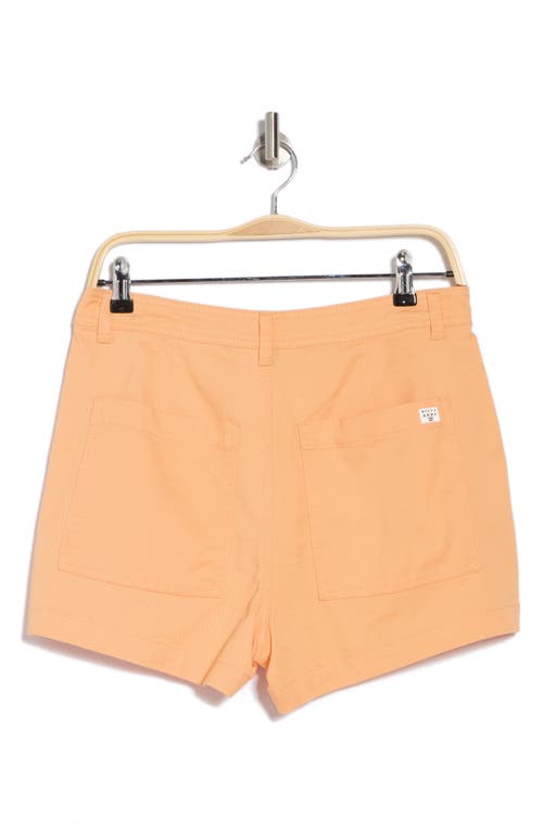 Billabong Side Kick Shorts In Orange