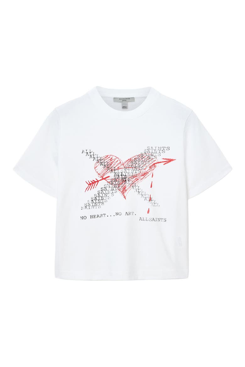 Heartache Lisa Cotton Graphic T-Shirt, Alternate, color, WHITE