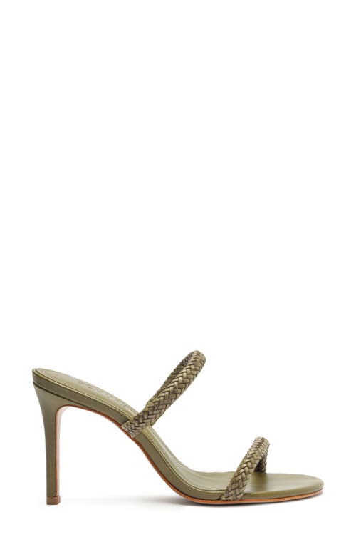 SCHUTZ SCHUTZ TALIAH WOVEN STRAP SLIDE SANDAL