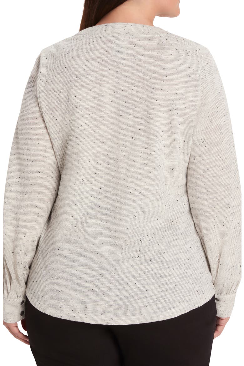Downtown Sparkle Nep Knit Top, Alternate, color, GREY MIX