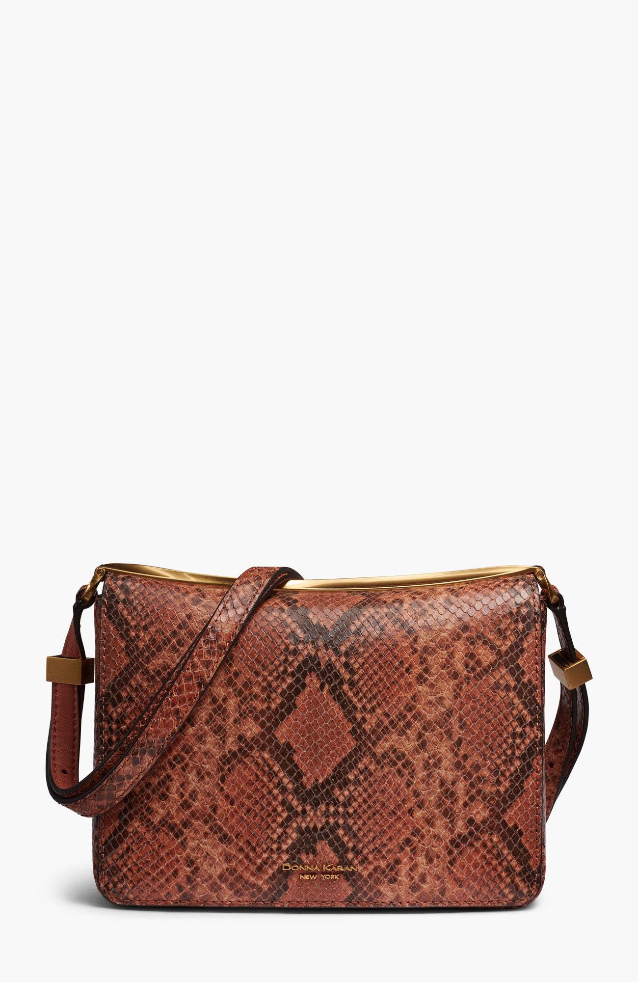 Jericho Snake Shoulder Bag, Main, color, Amber