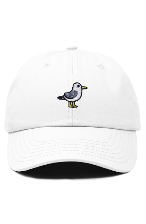 Seagull Embroidered Everyday Cap