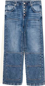 AllSaints Tay Wide Leg Carpenter Jeans