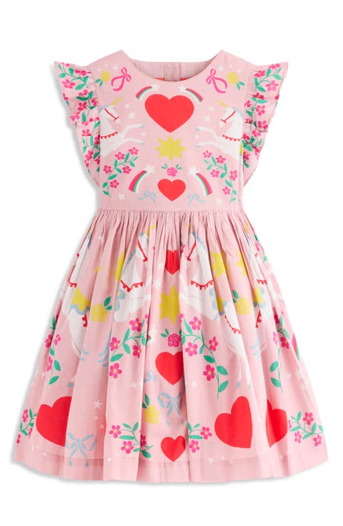 Kids' Heart Back Dress (Toddler, Little Kid & Big Kid)