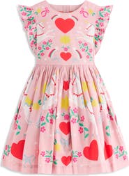 Mini Boden Kids' Heart Back Dress
