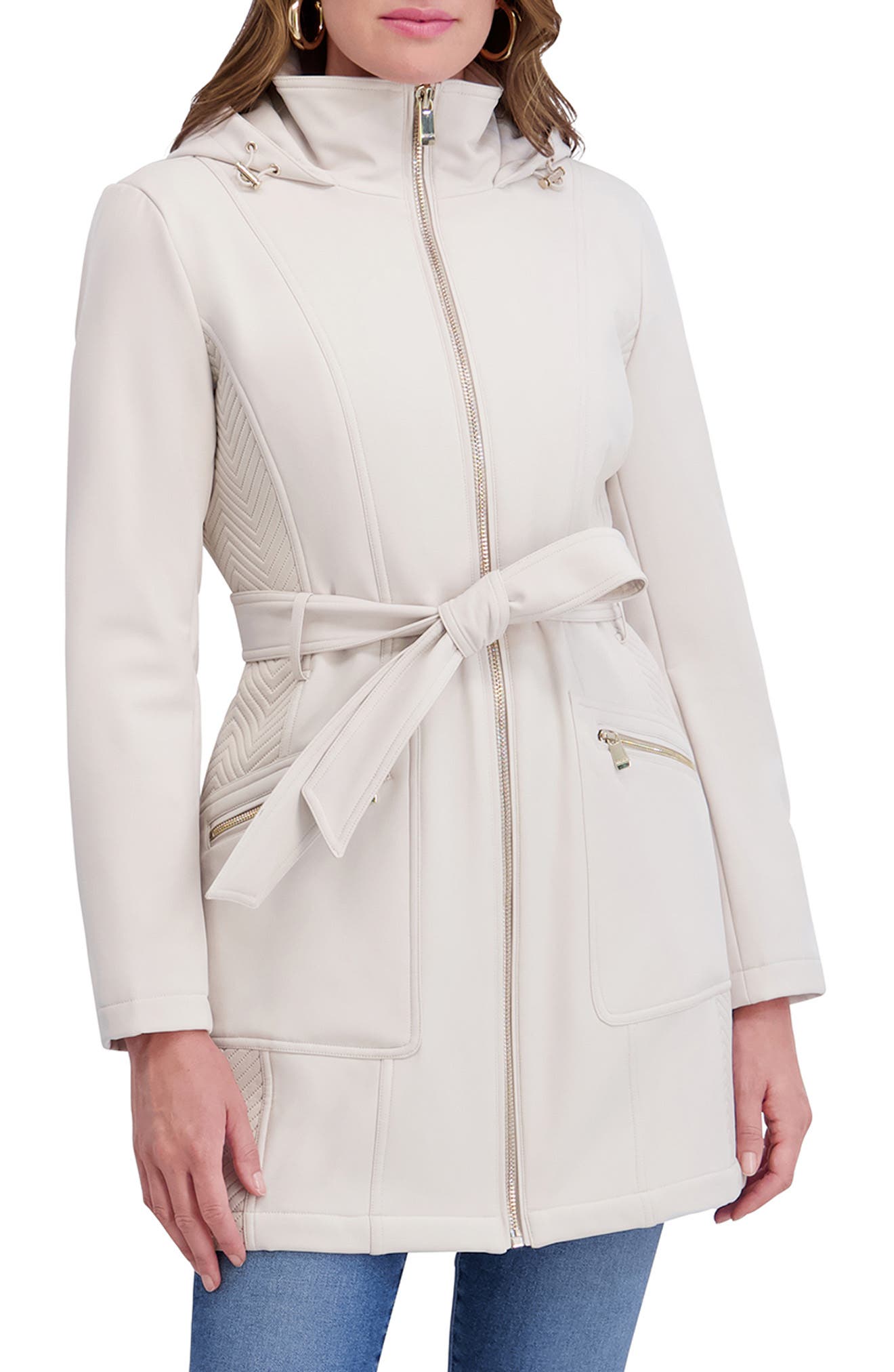 Kensie Hooded Softshell Jacket