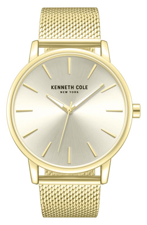 Kenneth Cole New York Classic Watch Gift Set In Gold