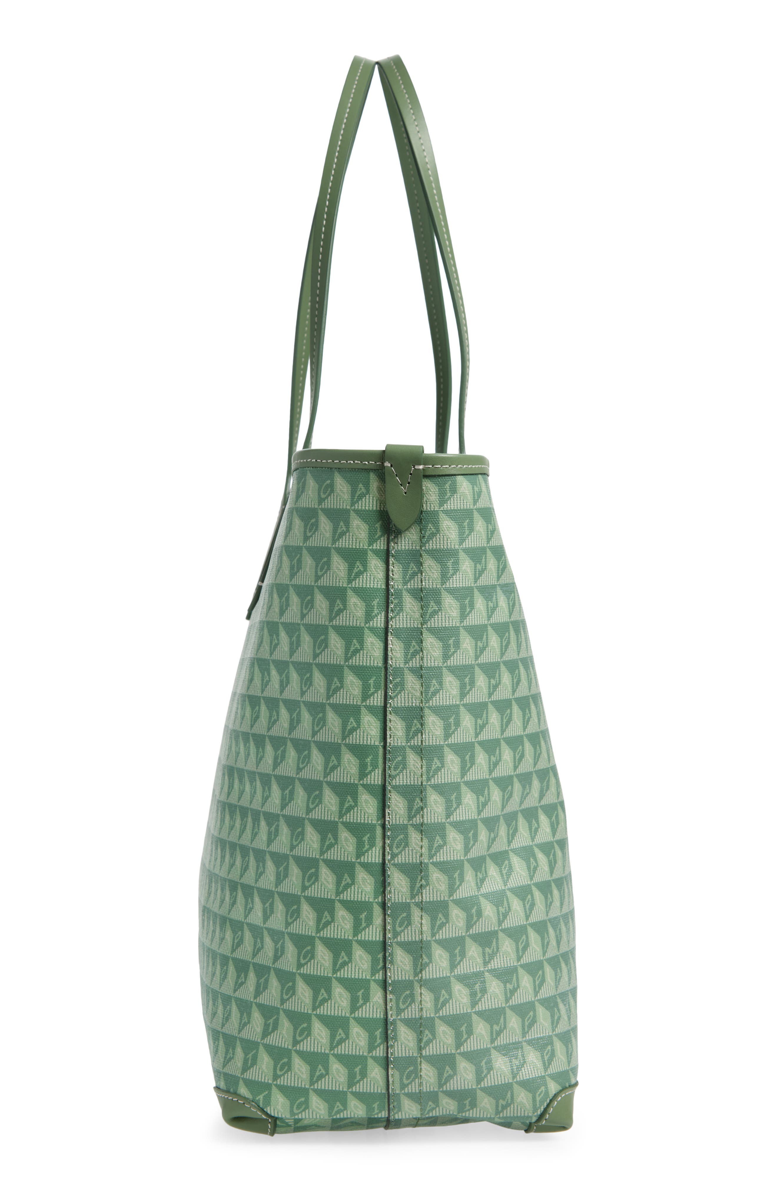 Anya Hindmarch I Am a Plastic Bag Wink Eyes Recycled Coated Canvas Tote, Alternate, color, 