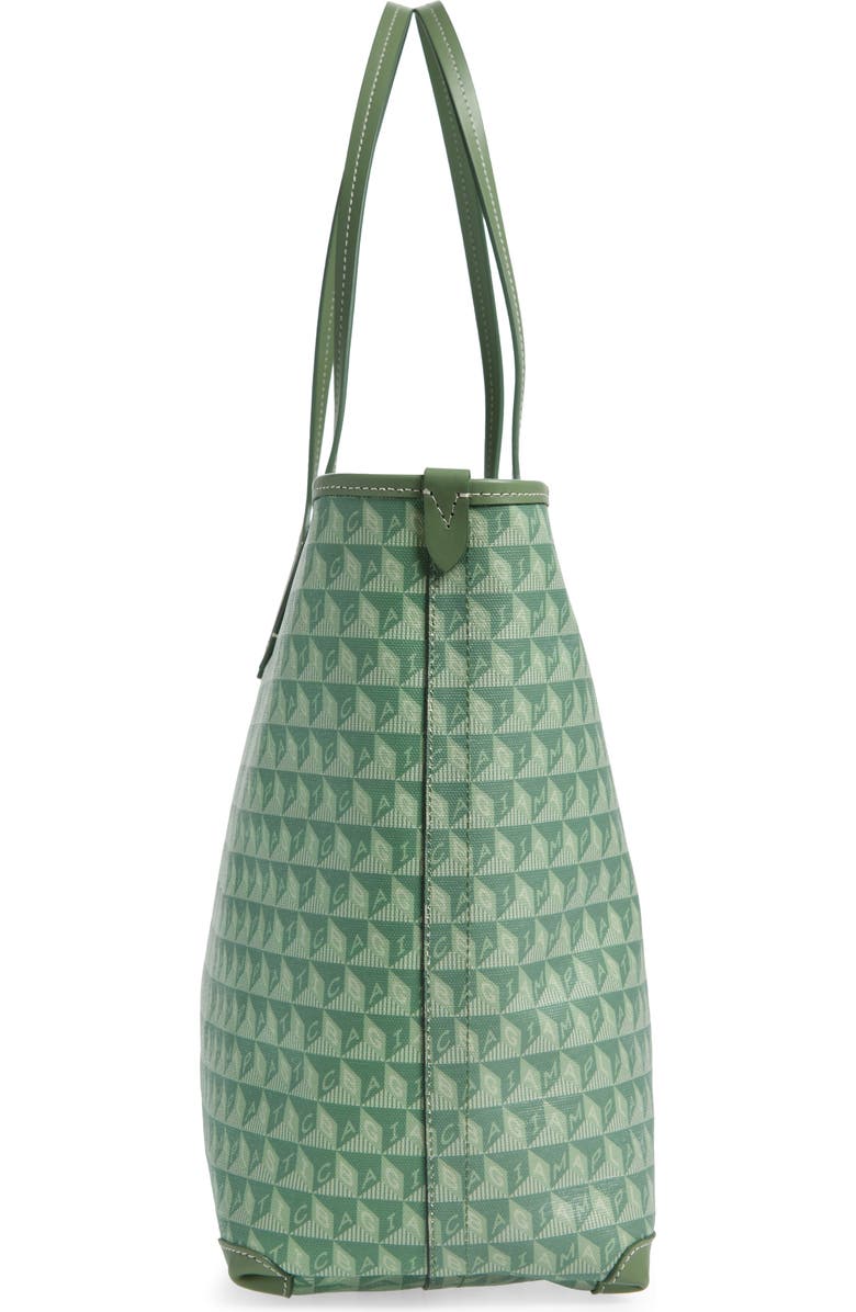 Anya Hindmarch I Am a Plastic Bag Wink Eyes Recycled Coated Canvas Tote, Alternate, color,