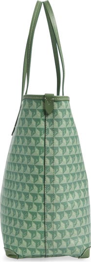 トートバッグ ANYA HINDMARCH I am a Plastic Bag Tote Wink in Fern I Am A Plastic Bag Zipped Motif Tote | Anya Hindmarch UK