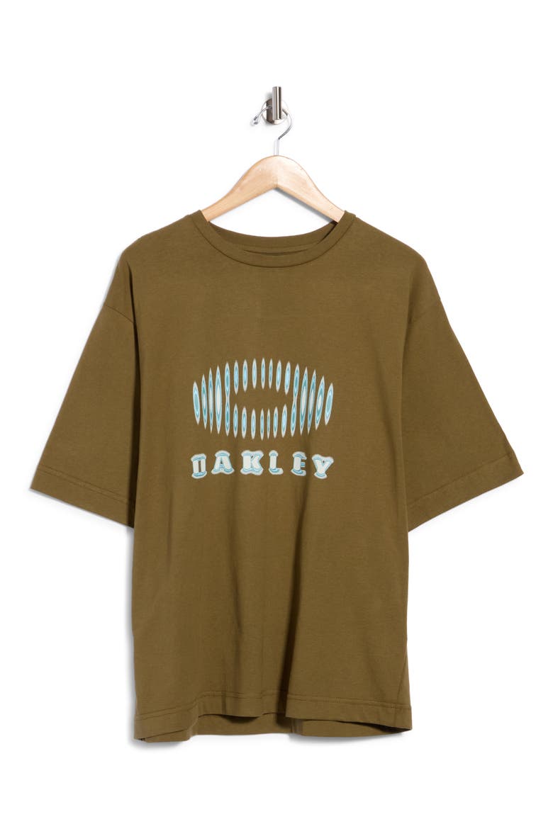 Logo Graphic T-Shirt, Main, color, ARMY GREEN