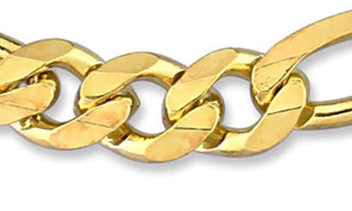 Delmar Figaro Chain Necklace & Bracelet Set In Gold