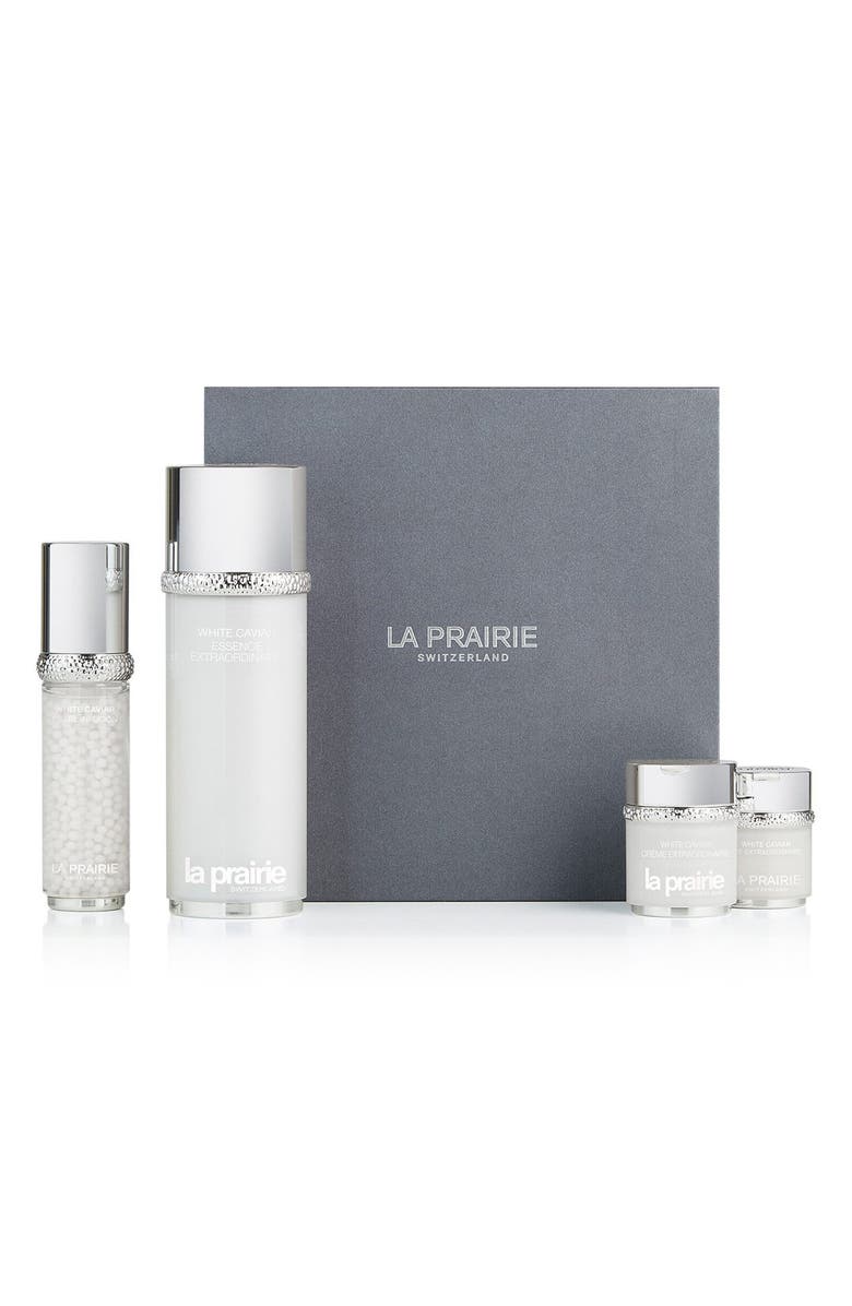 La Prairie White Caviar Luxury Ritual Skin Care Set $1395 Value, Main, color,