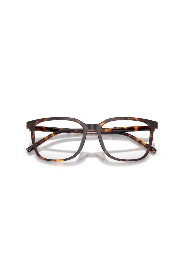 55mm Square optical glasses, Alternate, color, Tortoise