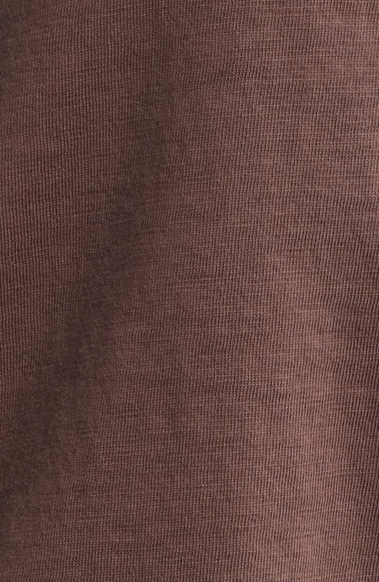 rag & bone The Slub V-Neck T-Shirt, Alternate, color, Coffee