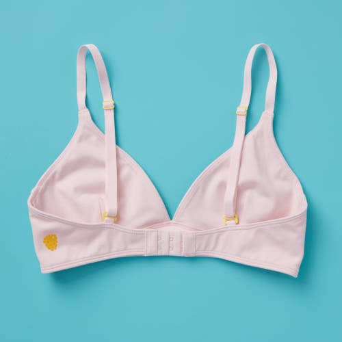 Yellowberry Lily Triangle Bra In Pale Pink Bubble