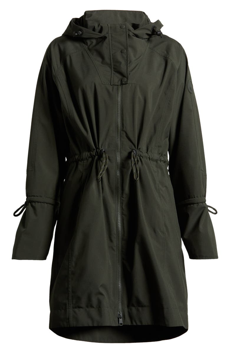 Lole Piper Waterproof Oversize Rain Jacket, Alternate, color, Olive