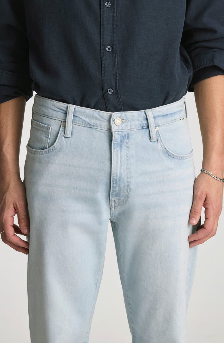 Mavi Jeans Marlon Relaxed Straight Leg Jeans, Alternate, color, Bleached Ocean Blue