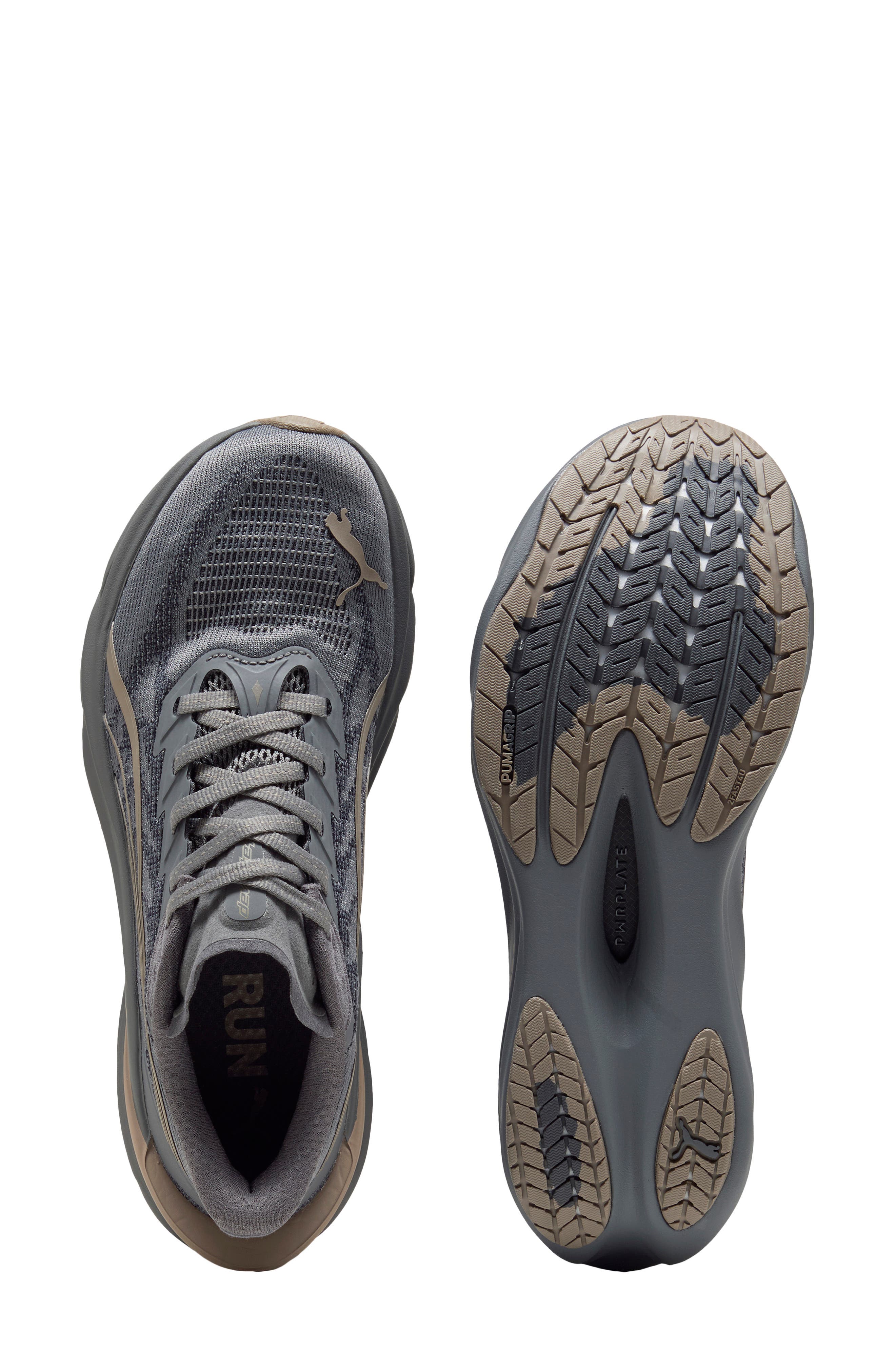 PUMA Deviate Nitro 4 Running Shoe, Alternate, color, Slate Sky/ Moody Gray