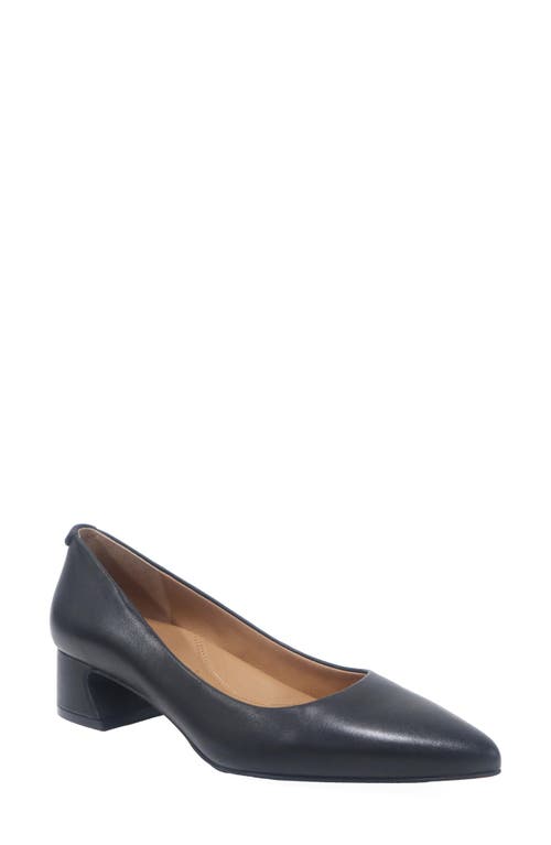 Gentle Souls Gardena Pointed Toe Pump In Black