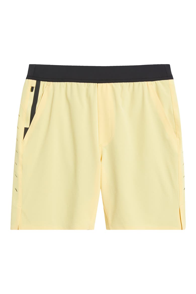 Interval Lined Training Shorts, Alternate, color, DUSKY CITRON