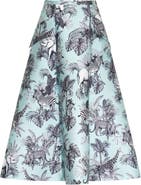 Maison Common Printed Micado Skirt