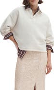 rag & bone Vintage Terry Polo Sweatshirt