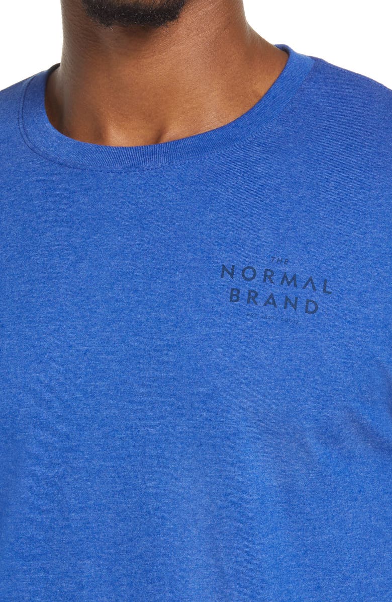 The Normal Brand Bear Long Sleeve Graphic Tee, Alternate, color, 