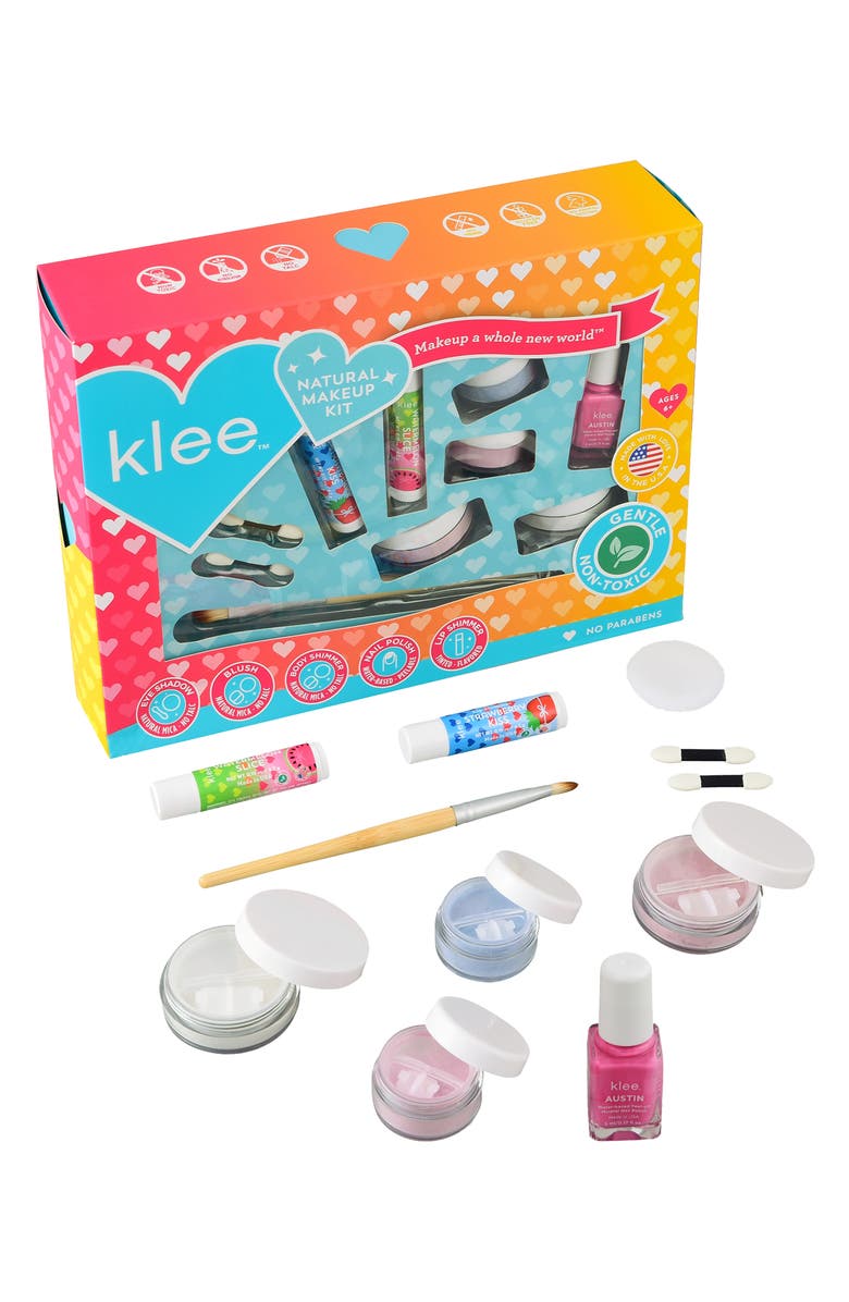 Klee Kids Kids' Here & Now Starter Mineral Play Makeup Set, Main, color, 