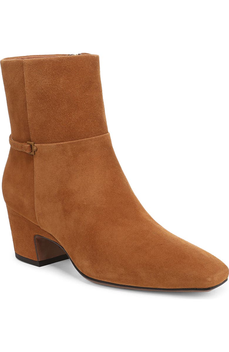 Franco Sarto Saydie Bootie, Main, color, Saddle Brown
