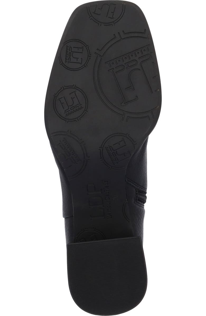 L'Amour des Pieds Nuvora Block Heel Bootie, Alternate, color, Black