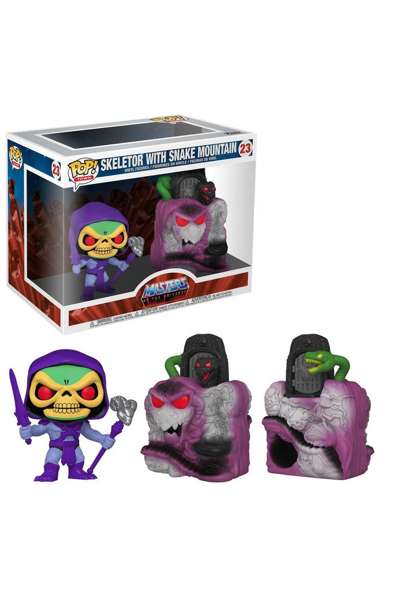 Snake Mountain w/Skeletor (Masters of the Universe) Funko Pop! Town, Main, color, Multi-Color