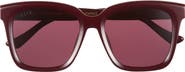 DIFF Meredith 54mm Square Sunglasses